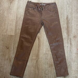 DDP Pantalon slim Pants brown size 26 waist